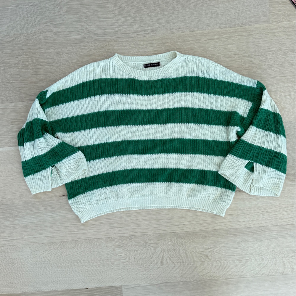 Stripped sweat